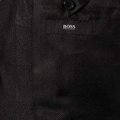 BOSS Smoking 50379909+50379911/001 Smoking Jefron-Ledan, Regular Fit, Schurwolle Super120, Schwarz, Black 16 BOSS Smoking 50379909+50379911/001 Smoking Jefron-Ledan, Regular Fit, Schurwolle Super120, Schwarz, Black -Anzüge & Westen Schritte 285001 norm5