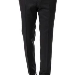 BOSS Smoking Hose Gilan CYL 50375814/001 Schurwolle Super120 GUABELLO, Schwarz