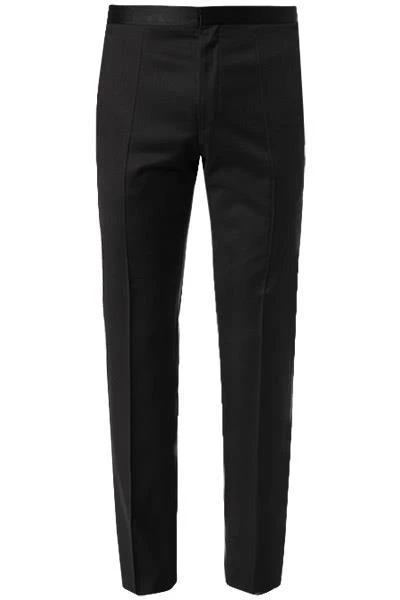 BOSS Smoking Hose Gilan CYL 50375814/001 Schurwolle Super120 GUABELLO, Schwarz 4 BOSS Smoking Hose Gilan CYL 50375814/001 Schurwolle Super120 GUABELLO, Schwarz – Bild 2