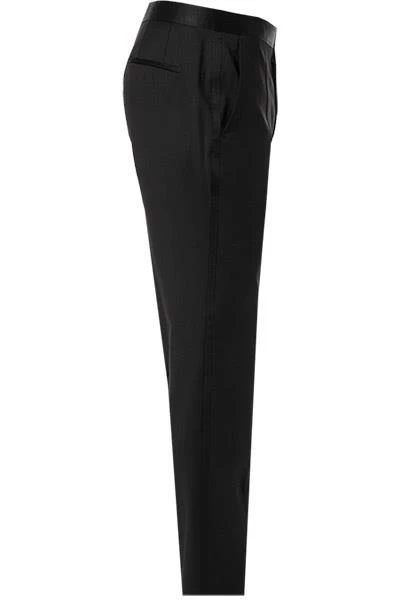 BOSS Smoking Hose Gilan CYL 50375814/001 Schurwolle Super120 GUABELLO, Schwarz 5 BOSS Smoking Hose Gilan CYL 50375814/001 Schurwolle Super120 GUABELLO, Schwarz – Bild 3