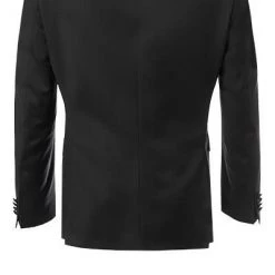 BOSS Smoking 50379895+50375814/001 Smoking Halwod-Glan, Schurwolle Super120 GUABELLO, Schwarz -Anzüge & Westen Schritte 288359 norm3