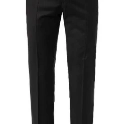 BOSS Smoking 50379895+50375814/001 Smoking Halwod-Glan, Schurwolle Super120 GUABELLO, Schwarz -Anzüge & Westen Schritte 288359 norm7