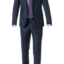 CG Anzug 40/016N0/423732+433103/63 Slim Fit, Schurwolle, Navy, Marine