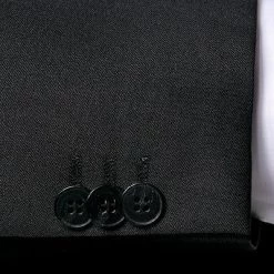 HUGO Anzug Alister/Henford 50375345+50375354/001 Anzug Alister-Henford, Extra Slim Fit, Schurwolle, Schwarz , Schwarz -Anzüge & Westen Schritte 288372 norm4