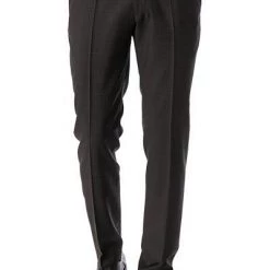 ROY ROBSON Hose 5066/0240/029 Slim Fit, Schurwolle Super100, Braun meliert, Braun