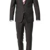 ROY ROBSON Anzug 5066/2022+0240/029 Slim Fit, Schurwolle Super100, Braun meliert, Braun -Anzüge & Westen Schritte 288457 norm