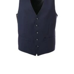 ROY ROBSON Anzug 5070-3902+0340+30/017 Anzug mit Weste, Regular Fit, Schurwolle, Marine, Mittelblau -Anzüge & Westen Schritte 288572 norm4