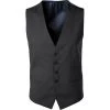 Tommy Hilfiger Tailored Weste TT0TT02641/024 Schurwoll-Stetch, Anthrazit meliert, Anthrazit -Anzüge & Westen Schritte 289374 norm