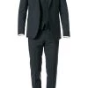 Tommy Hilfiger Tailored Tommy Hilfiger T. Anzug TT0TT02399+2400+2641/024 Anzug mit Weste, Schurwoll-Stretch, Anthrazit meliert, Anthrazit