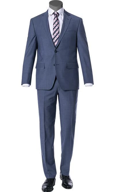 Daniel Hechter Anzug 40300+40350/100107/620 Regular Fit, Schurwolle, Rauchblau, Stahlblau 3 Daniel Hechter Anzug 40300+40350/100107/620 Regular Fit, Schurwolle, Rauchblau, Stahlblau