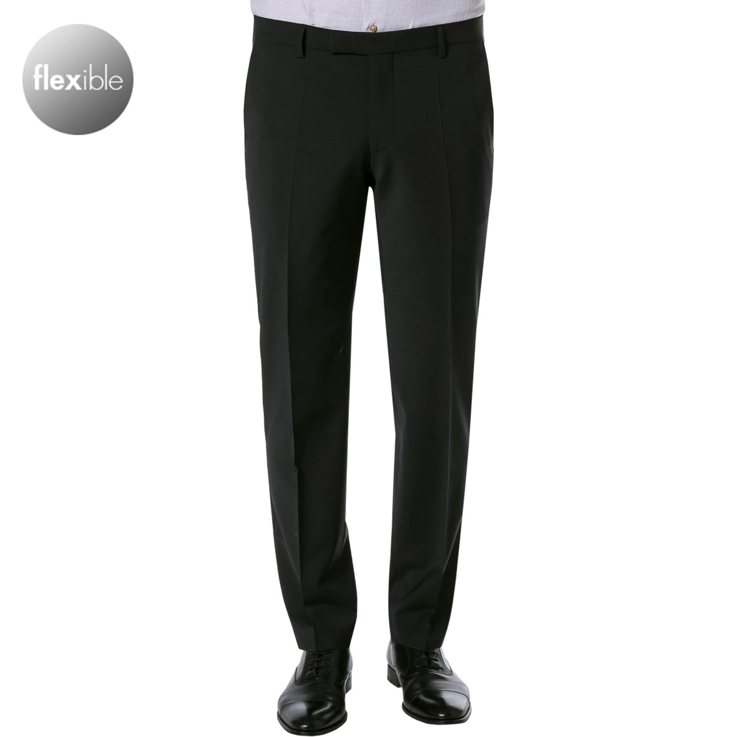 Pierre Cardin Hose Dupont 72240/810/55801/2000 Regular Fit, Schurwolle, Schwarz 3 Pierre Cardin Hose Dupont 72240/810/55801/2000 Regular Fit, Schurwolle, Schwarz