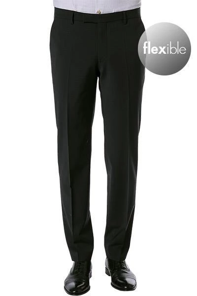 Pierre Cardin Hose Dupont 72240/810/55801/2000 Regular Fit, Schurwolle, Schwarz 4 Pierre Cardin Hose Dupont 72240/810/55801/2000 Regular Fit, Schurwolle, Schwarz – Bild 2