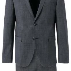 Pierre Cardin Anzug 52261+72240/810/55851/2100 Regular Fit, Schurwoll-Stretch Futureflex, Grau meliert, Anthrazit -Anzüge & Westen Schritte 293089 norm2