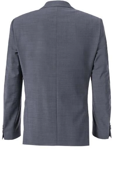 Daniel Hechter Anzug 40201+40250/100105/920 Modern Fit, Schurwoll-Stretch, Grau meliert, Grau 5 Daniel Hechter Anzug 40201+40250/100105/920 Modern Fit, Schurwoll-Stretch, Grau meliert, Grau – Bild 3