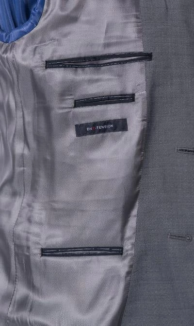 Daniel Hechter Anzug 40201+40250/100105/920 Modern Fit, Schurwoll-Stretch, Grau meliert, Grau 7 Daniel Hechter Anzug 40201+40250/100105/920 Modern Fit, Schurwoll-Stretch, Grau meliert, Grau – Bild 5