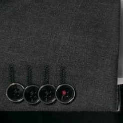 ROY ROBSON Anzug 5067/2042+0240/009 Slim Fit, Schurwolle Super110 Lanificio F.lli Cerruti, Anthrazit meliert, Anthrazit -Anzüge & Westen Schritte 293327 norm4