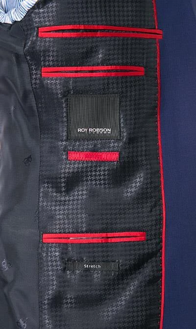 ROY ROBSON Anzug 5036-2062-0240/017 Slim Fit, Schurwolle, Royalblau 7 ROY ROBSON Anzug 5036-2062-0240/017 Slim Fit, Schurwolle, Royalblau – Bild 5
