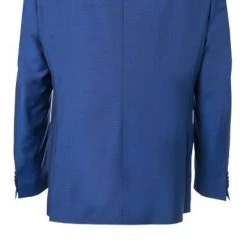 DIGEL Anzug Slim Fit 99832/128001+110030/28 Schurwolle Super100, Royalblau meliert, Blau -Anzüge & Westen Schritte 298915 norm3