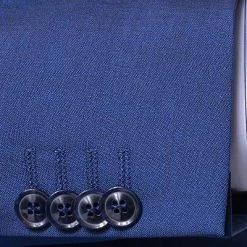 DIGEL Anzug Modern Fit 99832/120033+116062/28 Schurwolle Super100, Royal, Blau -Anzüge & Westen Schritte 298930 norm4