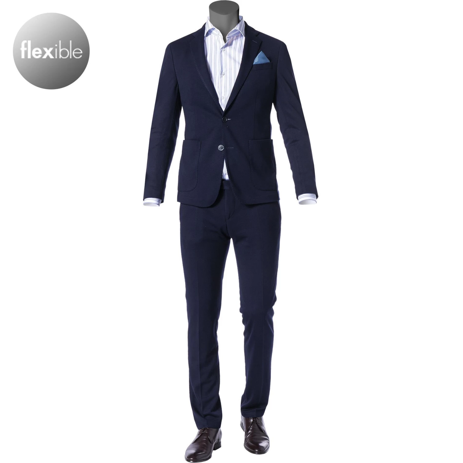 DIGEL Anzug Extra Slim Fit 99708/120269+110131/20 Mikrofaser, Nachtblau 3 DIGEL Anzug Extra Slim Fit 99708/120269+110131/20 Mikrofaser, Nachtblau