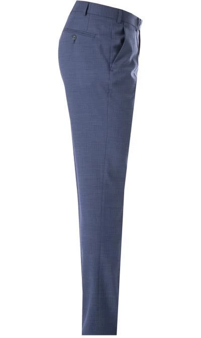 DIGEL Anzug Comfort Fit 99601/121016+111066/24 Schurwoll-Stretch, Blau meliert, Blau 9 DIGEL Anzug Comfort Fit 99601/121016+111066/24 Schurwoll-Stretch, Blau meliert, Blau – Bild 7