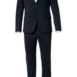 Pierre Cardin Anzug 62211/810/58471+72137/3000 Slim Fit, Mikrofaser, Navy, Marine