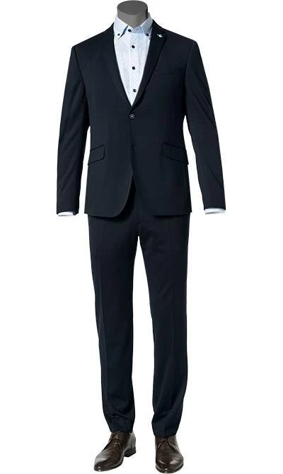 Pierre Cardin Anzug 62211/810/58471+72137/3000 Slim Fit, Mikrofaser, Navy, Marine 3 Pierre Cardin Anzug 62211/810/58471+72137/3000 Slim Fit, Mikrofaser, Navy, Marine