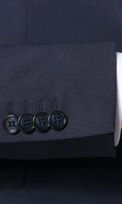 CINQUE Anzug Cipuletti 2290+2190-1501/691 Super Slim, Schurwoll-Stretch, Blau, Marineblau 6 CINQUE Anzug Cipuletti 2290+2190-1501/691 Super Slim, Schurwoll-Stretch, Blau, Marineblau – Bild 4