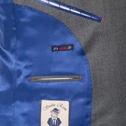 CG Anzug 70-124N1/423732/+433103/82 Slim Fit, Schurwolle, Grau meliert, Grau -Anzüge & Westen Schritte 301562 norm5