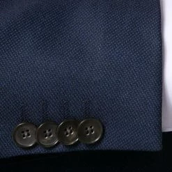 CG Anzug 70-124N1/423732+433103/62 Slim Fit, Schurwolle, Navy meliert, Marineblau -Anzüge & Westen Schritte 301646 norm4