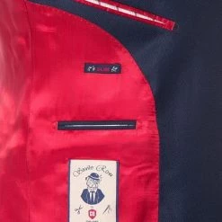 CG Anzug 70-124N1/423732+433103/62 Slim Fit, Schurwolle, Navy meliert, Marineblau -Anzüge & Westen Schritte 301646 norm5