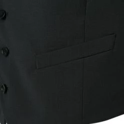 DIGEL Weste Modern Fit Dan 99832/160008/10 Schurwolle, Schwarz -Anzüge & Westen Schritte 302086 norm3