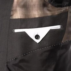 Strellson Anzug Rick-Jans 30012742/215 Regular Fit, Schurwolle, Dunkelbraun -Anzüge & Westen Schritte 305075 norm5