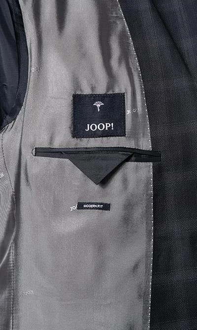 JOOP! Anzug Finch-Brad 30012708+17/401 Modern Fit, Schurwolle, Nachtblau kariert, Nachtblau 7 JOOP! Anzug Finch-Brad 30012708+17/401 Modern Fit, Schurwolle, Nachtblau kariert, Nachtblau – Bild 5