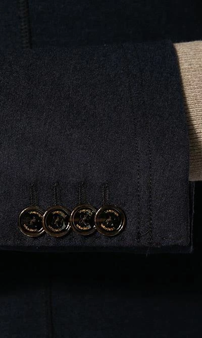 Windsor Anzug Gero+Santio 30011468+30012445/401 Anzug Gero-Santio, Schurwolle, Navy, Nachtblau 6 Windsor Anzug Gero+Santio 30011468+30012445/401 Anzug Gero-Santio, Schurwolle, Navy, Nachtblau – Bild 4