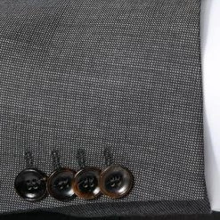 Carl Gross Anzug 70-061S0/325012+338333/83 Sharp Fit, Schurwolle, Dunkelgrau meliert, Anthrazit -Anzüge & Westen Schritte 309493 norm4