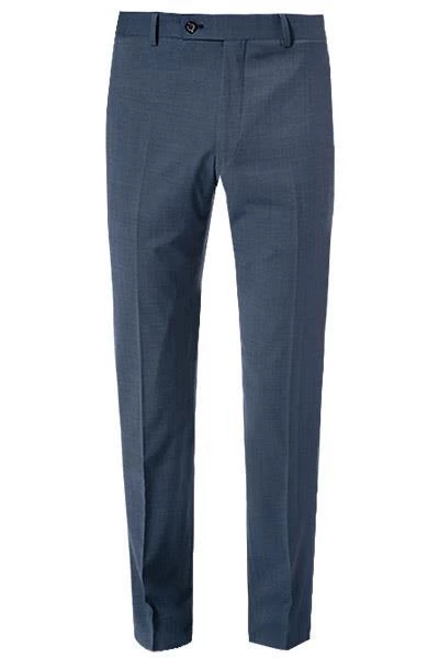 Daniel Hechter Hose 40252/100110/670 Modern Fit, Schurwolle klimaregulierend, Blau meliert, Nachtblau 4 Daniel Hechter Hose 40252/100110/670 Modern Fit, Schurwolle klimaregulierend, Blau meliert, Nachtblau – Bild 2