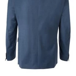 Daniel Hechter Anzug 40202+40252/100110/670 Modern Fit, Schurwolle klimaregulierend, Indigo meliert, Nachtblau -Anzüge & Westen Schritte 309518 norm3