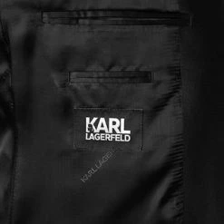 KARL LAGERFELD Anzug 155225+ 255025/10/500096/990 Smoking, Schurwoll-Stretch, Schwarz 13 KARL LAGERFELD Anzug 155225+ 255025/10/500096/990 Smoking, Schurwoll-Stretch, Schwarz -Anzüge & Westen Schritte 309701 norm5
