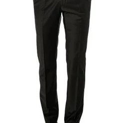 KARL LAGERFELD Hose 255025/10/500096/990 Schurwolle, Schwarz
