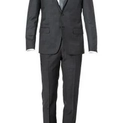 KARL LAGERFELD Anzug 155200+255001/10/500094/991 Schurwolle, Anthrazit meliert, Anthrazit