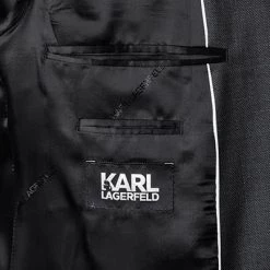 KARL LAGERFELD Anzug 155200+255001/10/500094/991 Schurwolle, Anthrazit meliert, Anthrazit -Anzüge & Westen Schritte 309705 norm5