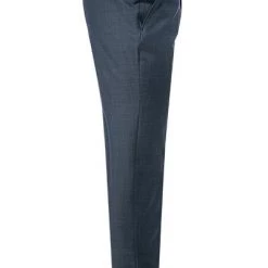 KARL LAGERFELD Hose 255001/10/500094/690 Schurwolle, Dunkelblau meliert, Blau-grau -Anzüge & Westen Schritte 309708 norm3