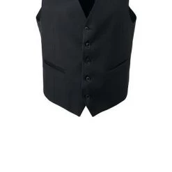 Carl Gross Anzug 70-060N0/323022+332023+343113/90 Anzug mit Weste, Modern Fit, Schurwolle, Schwarz -Anzüge & Westen Schritte 311516 norm4