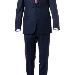 Carl Gross Anzug 70-060N0/323022+332023/63 Modern Fit, Schurwolle, Dunkelblau, Marine