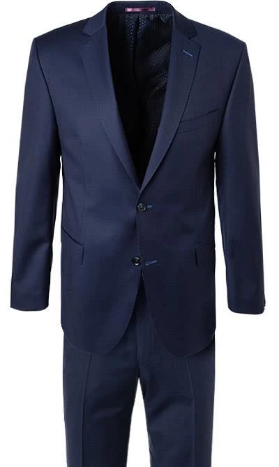 Carl Gross Anzug 70-060N0/323022+332023/63 Modern Fit, Schurwolle, Dunkelblau, Marine 4 Carl Gross Anzug 70-060N0/323022+332023/63 Modern Fit, Schurwolle, Dunkelblau, Marine – Bild 2