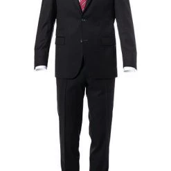 Carl Gross Anzug 70-060N0/323022+332023/90 Modern Fit, Schurwolle, Schwarz