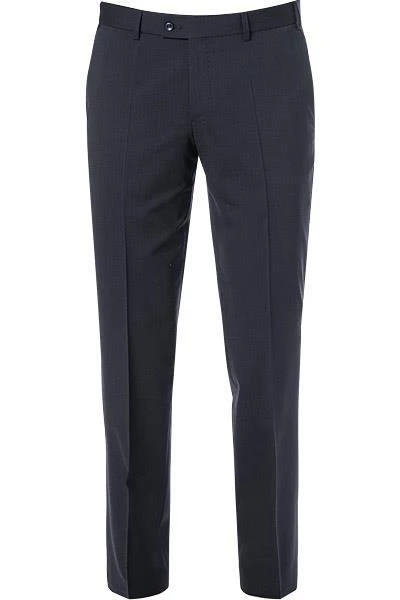 HILTL Hose Piacenza 23206/34600/40 Contemporary Fit, Schurwolle waschbar, Dunkelblau, Nachtblau 4 HILTL Hose Piacenza 23206/34600/40 Contemporary Fit, Schurwolle waschbar, Dunkelblau, Nachtblau – Bild 2