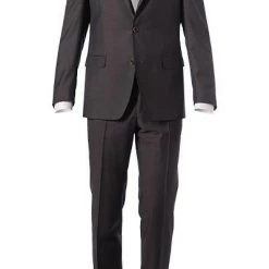Carl Gross Anzug 70-060N0/323022+332023/72 Modern Fit, Schurwolle, Dunkelbraun, Braun