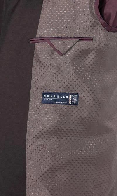 Carl Gross Anzug 70-060N0/323022+332023+343113/72 Anzug mit Weste, Modern Fit, Schurwolle, Dunkelbraun, Braun 8 Carl Gross Anzug 70-060N0/323022+332023+343113/72 Anzug mit Weste, Modern Fit, Schurwolle, Dunkelbraun, Braun – Bild 6